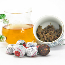 Ripe Mini Pu'er Puer Pu erh Tea Rose Saveur Tuocha Yunnan Original Pu Erh Tea Slimming Tea